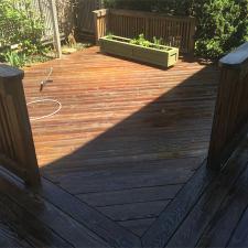 Deck Washing on Whittier Street in Lynbrook, NY